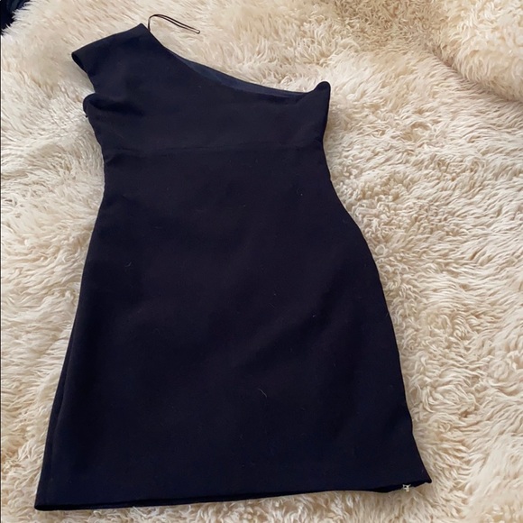 Zara Single Shoulder LBD - Picture 3 of 3